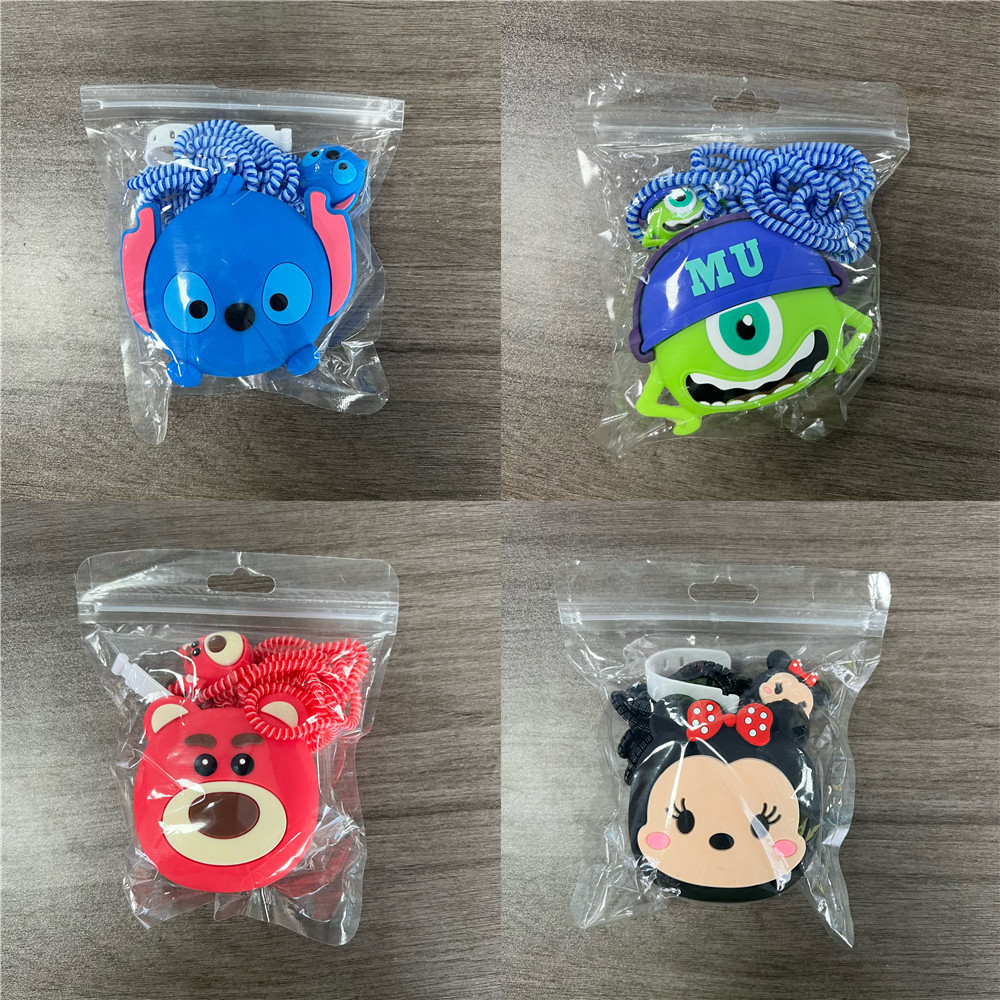 Phone Cases Uk - 4 pz/set Cute 3D Cartoon Cable