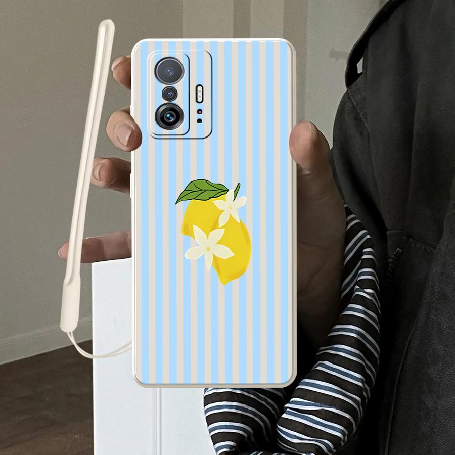 Phone Cases Iphone 11 - Custodia Morbida con Motivo a Righe