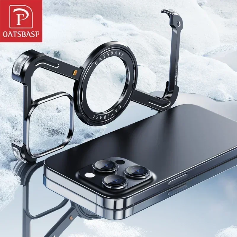 Phone Cases Nyc - Custodia per telefono Magsafe in metallo