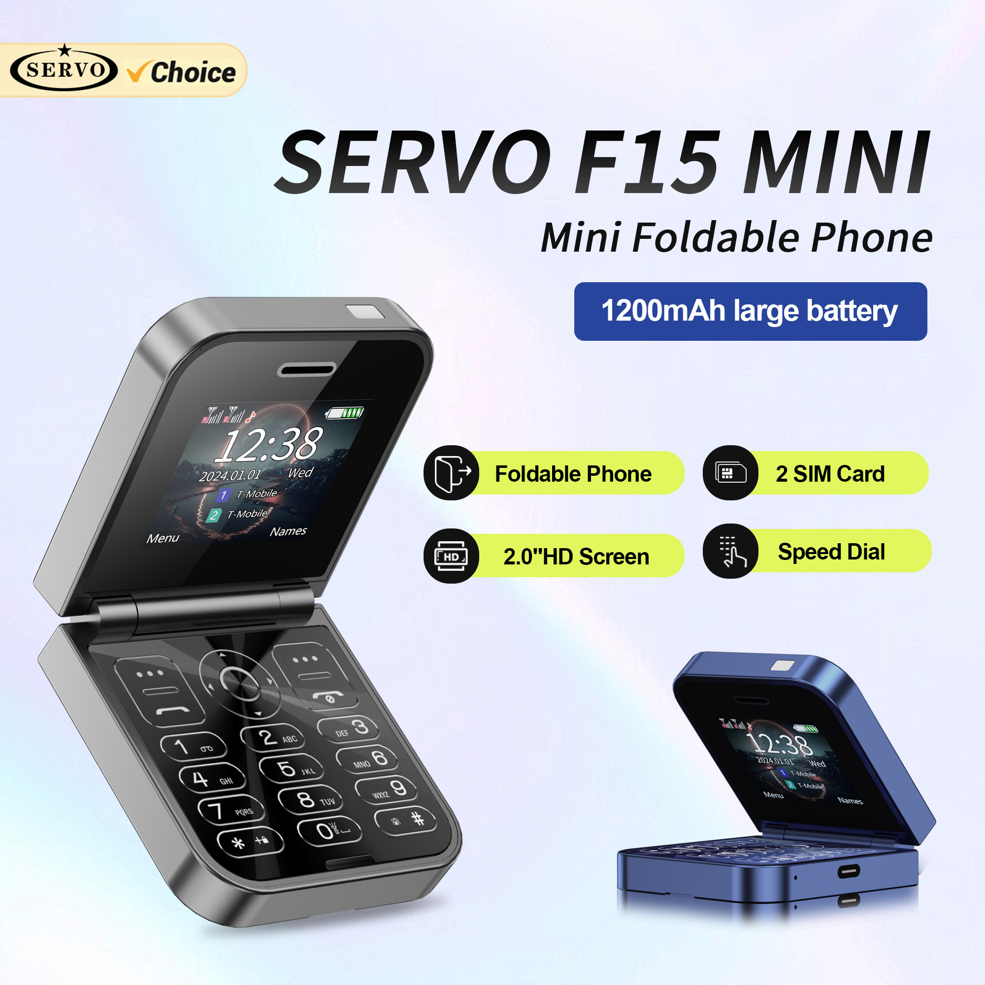 Phone Cases Verizon - SERVO F15 Mini piccolo telefono cellulare