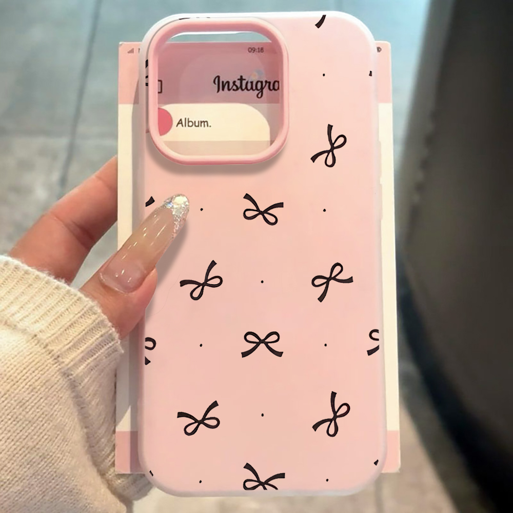 Phone Cases Cute Iphone 13 - Custodia per telefono INS con fiocco