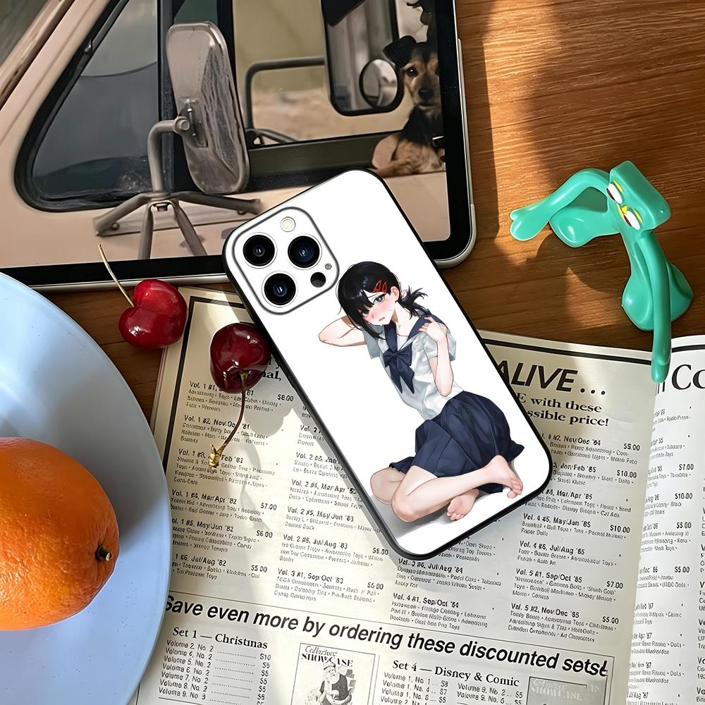 Phone Cases Iphone 11 - Cover Morbida Antiurto Nera Chainsaw Man