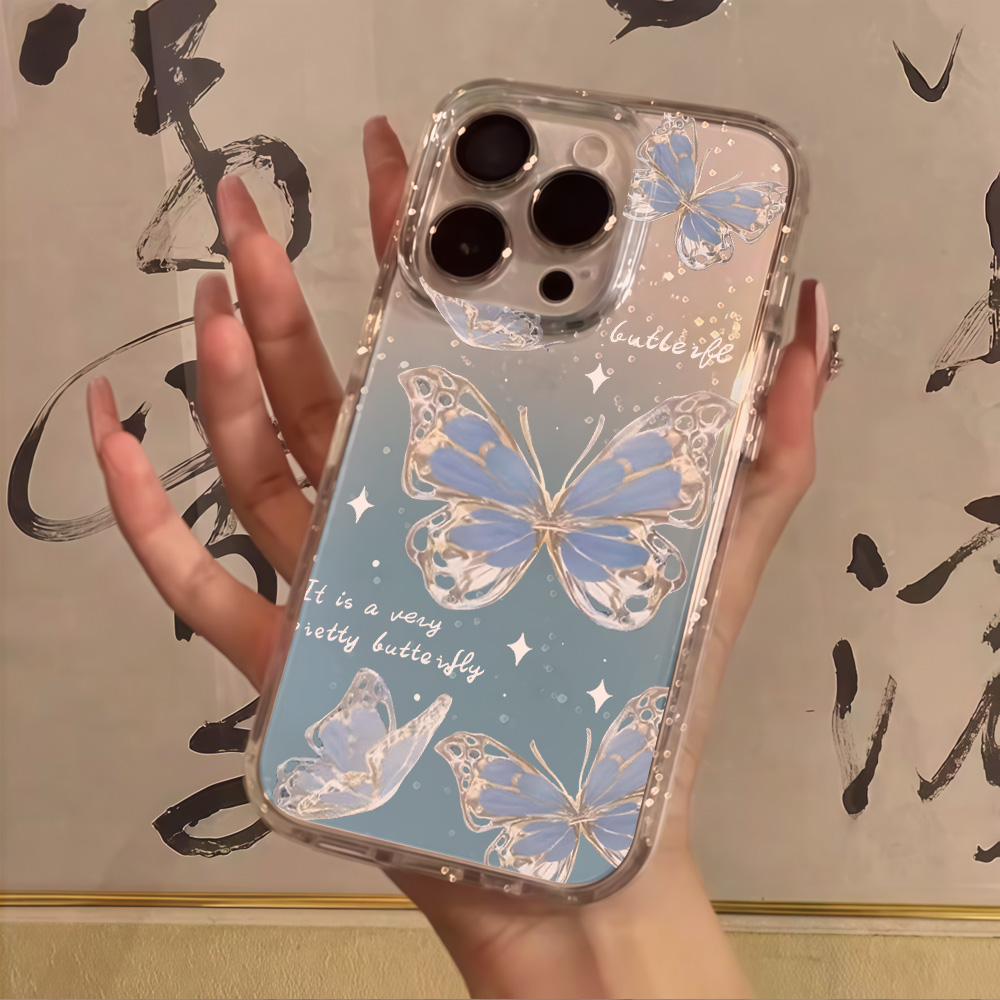 Phone Cases Iphone 11 - Custodia Morbida Antiurto di Lusso Blu