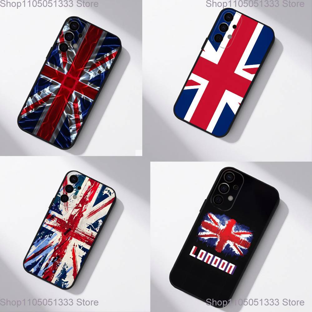 Phone Cases Uk - Custodia per telefono britannica con bandiera
