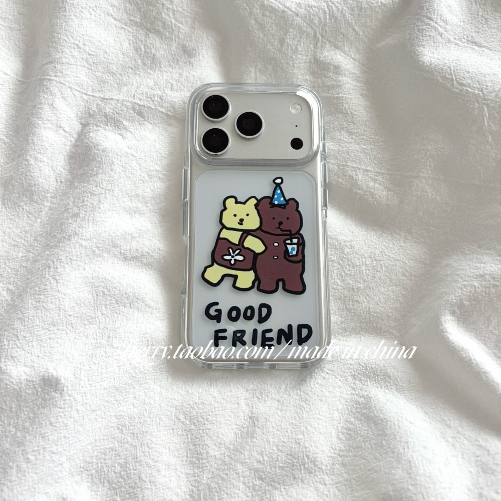 Phone Cases Cute Iphone 13 - Custodia per telefono coreana con orsetti