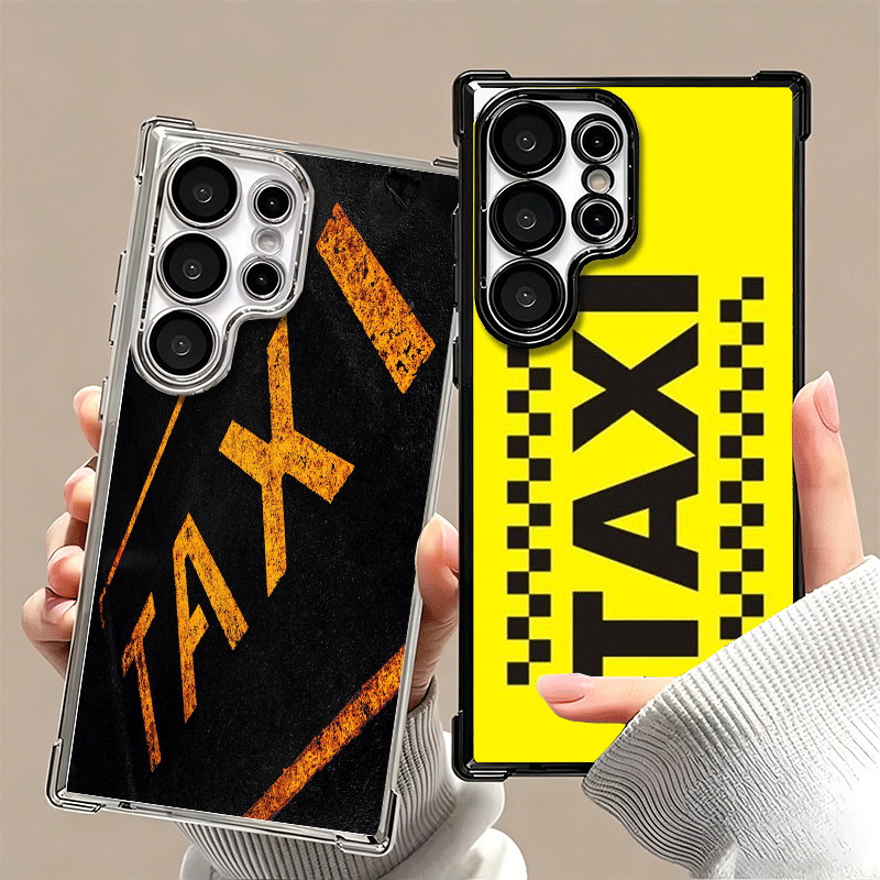 Phone Cases Nyc - Cover Morbida Gialla Taxi NYC per
