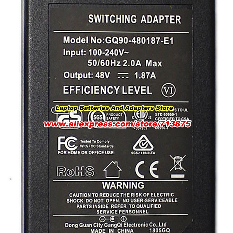Adattatore AC 48V 1.87A 90W GQ - Phone Cases Uk recensione e prezzo