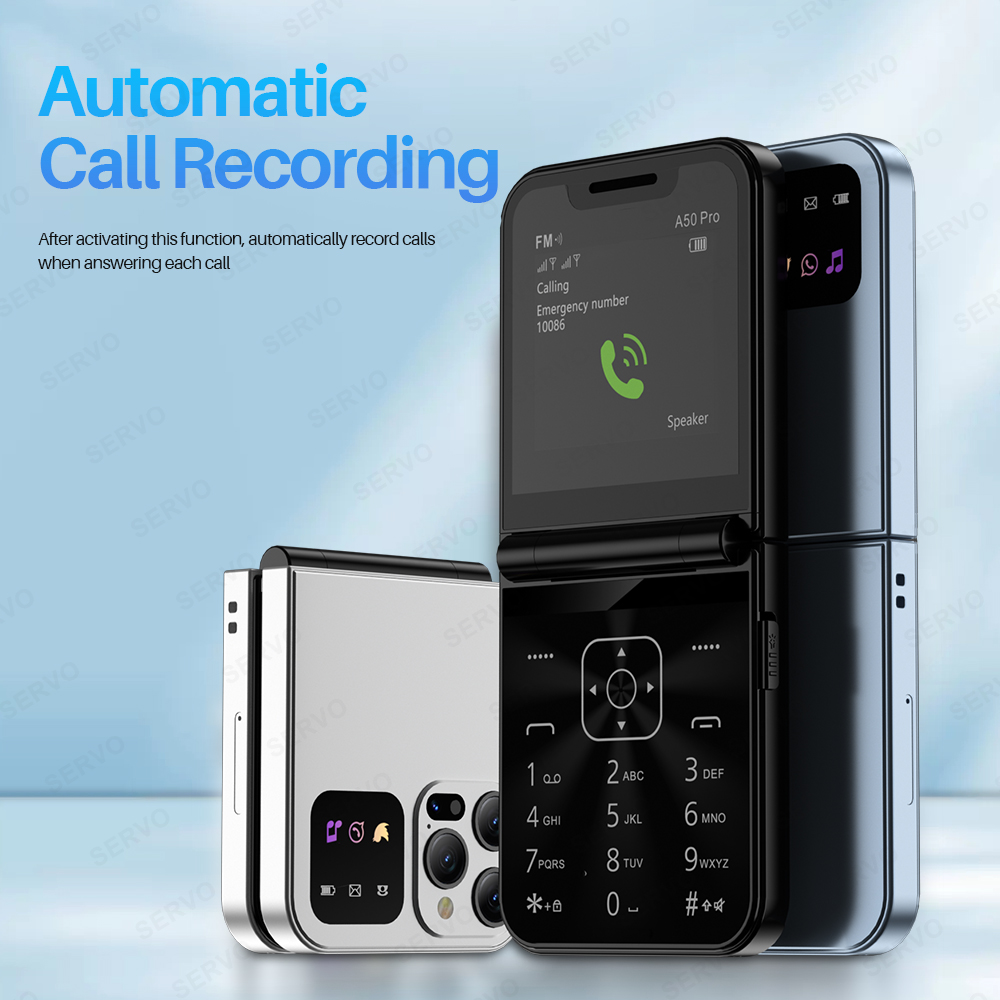SERVO A50 Pro Flip Phone Dual  - Phone Cases Verizon recensione e prezzo